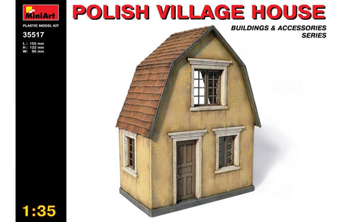 Mini Art Plastico Polish Village House