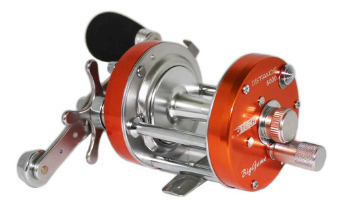 Reel Rotativo Tech Distance 3 Rulemanes Ideal Para Casting