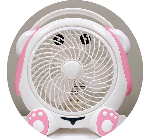 Mini Ventilador De Escritorio  Portátil Osito 