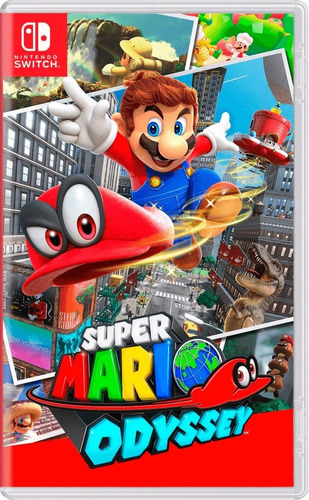 Super Mario Odyssey Nintendo Switch Fisico Nuevo Sellado