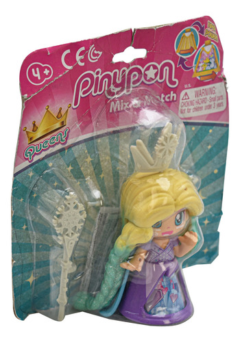 Pinypon Queens Vestido Violeta Super Power Famosa Cd