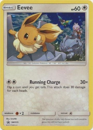 Eevee Sm235 Holo Promo Pokemon Tcg