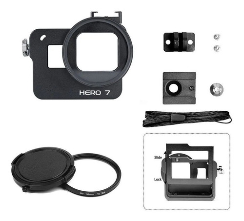 Gopro Hero 7 Black 6 Baterias 3 Cases Filtros Nd Pgytech