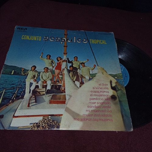 Cunjunto Acapulco Tropical Lp Vinil Rca 1973