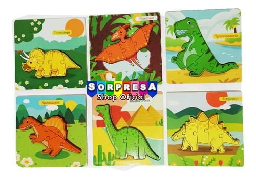 12 Rompecabezas Didactico Infantil Educacion Montesori