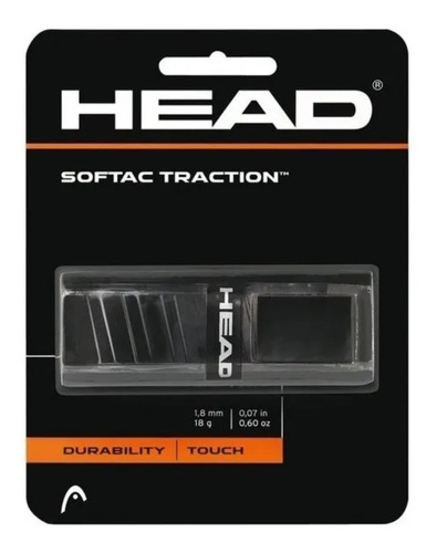 Grip Head Individual Softac Traction Negro #deportifi