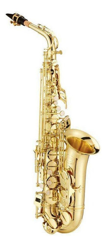 Sax Alto Saxofone 500 Gold Lacquer Jupiter Jas500 Com Case