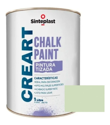 Creart Chalk Paint A La Tiza Pintura Tizada Sinteplast 1 Lt