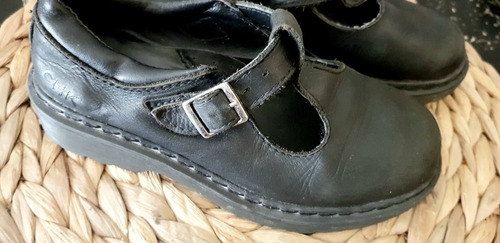 Zapato Escolar Cheeky Hebilla Talle 30 Usado Negro 