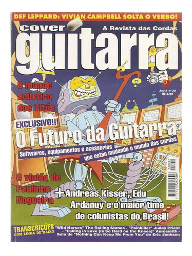 Revista Cover Guitarra Nº 32 - Ano 5