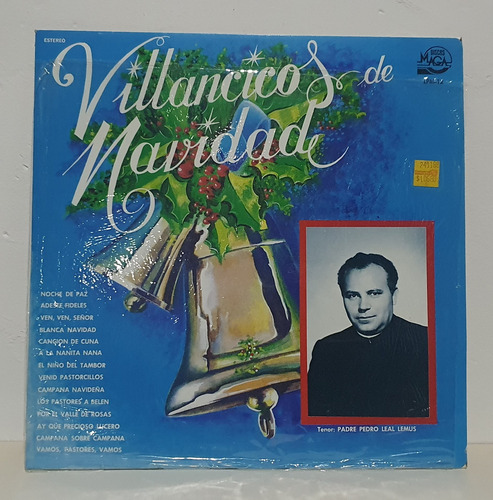 Lp Villancicos De Navidad, Padre Pedro Leal Lemus (Usado)