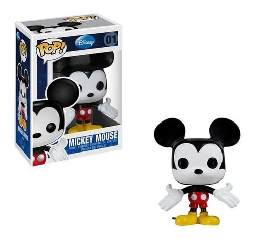 Funko Pop Mickey Mouse 01 Disney Serie 1 Figura Original Edu