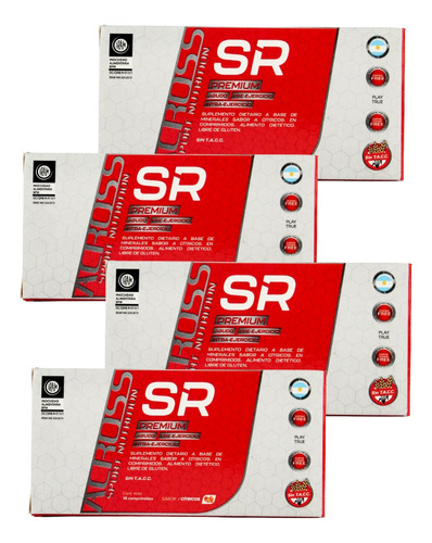 Set X4 Suplemento Sales Rehidratacion Across 15comp X Caja