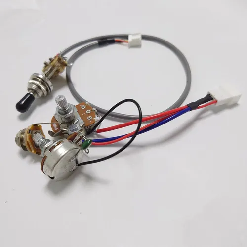 Arnés De Cableado Wilkinson Alnico 5 Humbucker Pickup 1v1t 4