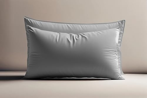 Juego De 2 Fundas De Almohada 1000 Hilos 100% Algodón