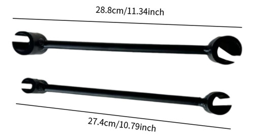 Llave De Ajuste De Espacio Para Bisagras De 2 Piezas, Negro