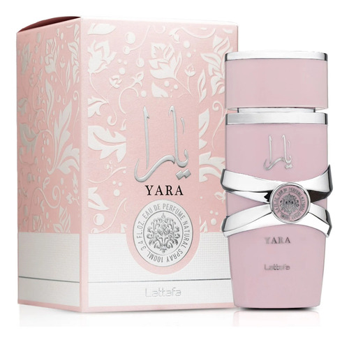Perfume Árabe Lattafa Yara Rosa Edp Feminino 100ml Original