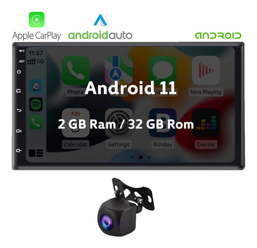 Radio Auto 7  Android 2gb 32gb Apple Carplay Android Auto