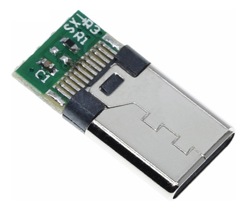 Conector Usb 3.1 Tipo C Macho/hembra De 12/24 Pines