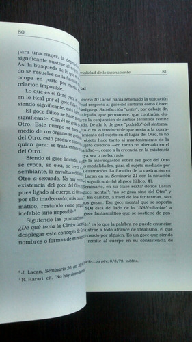Goces Y Materialidad De Lo Inconsciente. Feinsilber