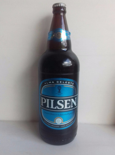 Pilsen Botella Llena Cerveza Alma Celeste Mundial 2014 Brasi