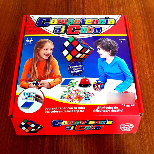 Juego De Mesa Competencia Al Cubo Magic Play Original Nuevo