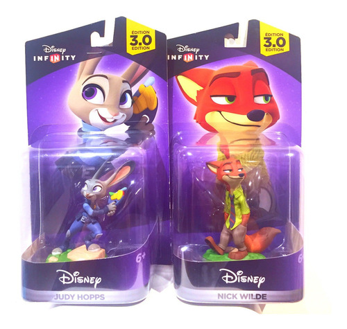 Disney Infinity Judy Hopps Nick Wilde Zootopia Nuevo