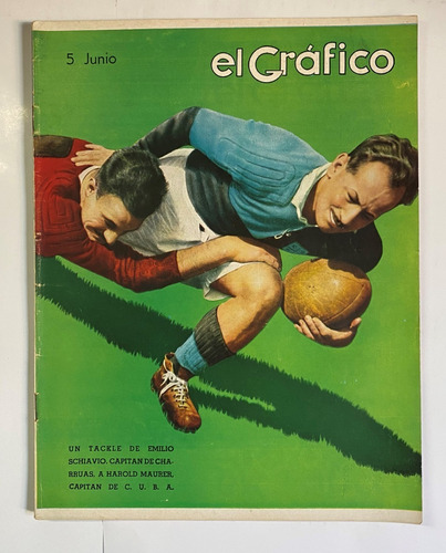 El Gráfico, Junio 1937, Deportes Fútbol, Ex02