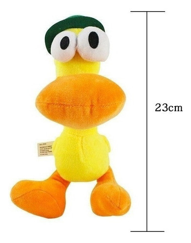 Conjunto De 4 Bonecos De Pelúcia Pocoyo Elly Pato Loula