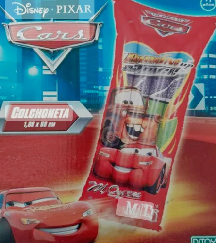 Colchoneta Inflable Disney Pixar Cars