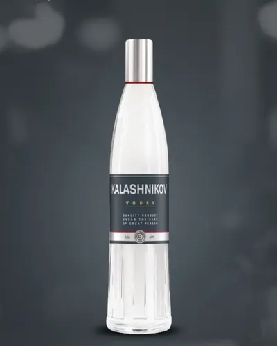 Vodka Kalashnikov 700ml - Garrafa Da Rússia 40% | MercadoLivre