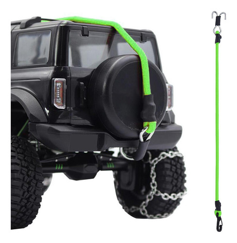 Cuerda De Rc Crawler Force Escala 1:24 1:18 For Verde
