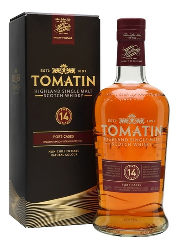 Whisky The Tomatin 14 Años Port Casks X700cc