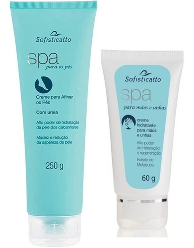 Spa Creme Para Pés + Creme Para Mãos - Sofisticatto