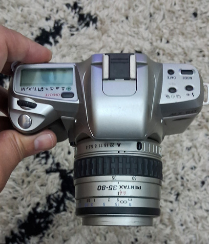 Pentax Mz-60 Com 35-80mm Prateado (Usado)