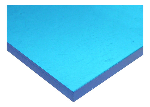 Hoja Plexigla Acrilico Transparente 1 8 0.118 In Color Azul