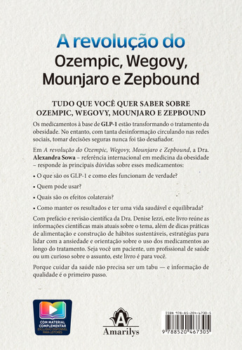 A Revolução Do Ozempic, Wegovy, Mounjaro E Zepbound