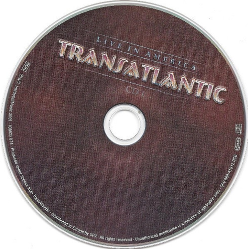Transatlantic - Live In America 2cds