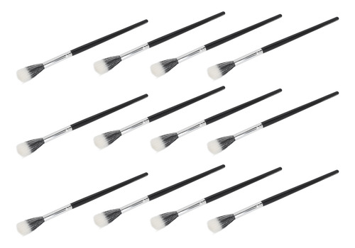 Conjunto De Pincéis Cosméticos, 12 Peças De Maquiagem, Cerda