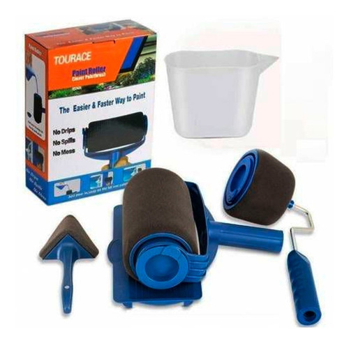 Imagen 3 de 7 de Rodillo Pintar Set Facil Antiderramante Recargable Pinturas
