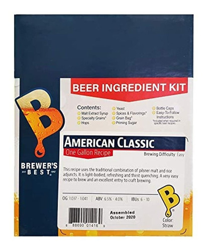 Home Brew Ohio - Hozq8-930 El Mejor Kit De Ingredientes De C