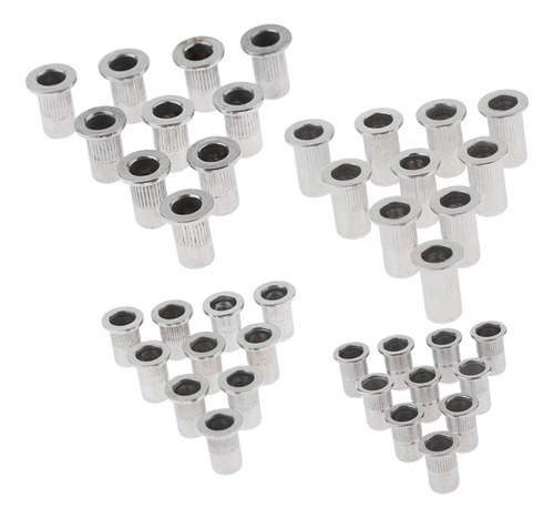 40 Unids / Lote -m8 Acero Inoxidable Rosca Métrica Remache