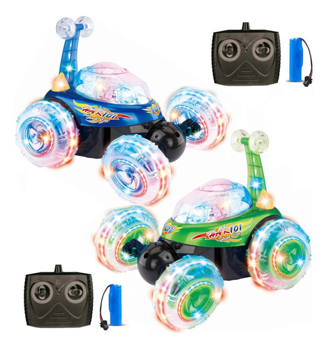 Autos De Acrobacias Haktoys Modelo Giro 360 Turbo Twister Color Personaje