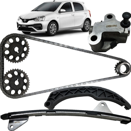 Kit Distribuição Corrente Toyota Etios 1.3 16v 2012 2013