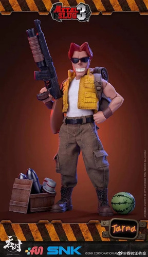 Action Figure Metal Slug Tarma Boneco Metal Slug 1/12 Tunshi