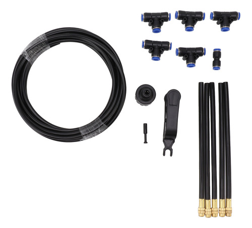 Kit De Riego Por Goteo Para Jardín Ajustable En 360 Grados