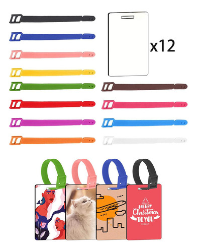 For Etiquetas De Equipaje En De 12 Uds. Para