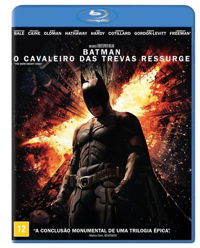 Blu-ray Batman O Cavaleiro Das Trevas Ressurge - Duplo Orig.