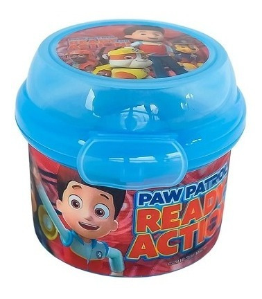 Plato Para Bebe De Silicone, Recipiente De Paw Patrol