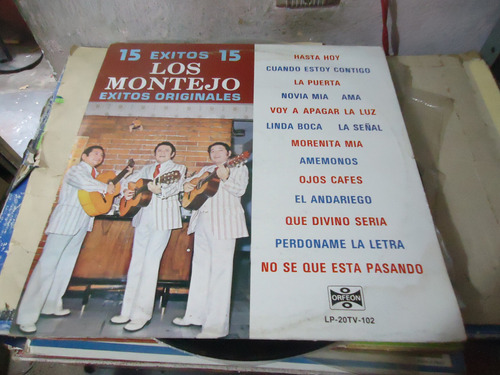 Los Montejo 15 Exitos Originales Lp